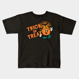 Trick or Treat Happy Pumpkin! Kids T-Shirt